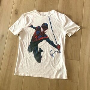 Boys XXL 14-16 GAP MARVEL Spiderman Tee short sleeved Like New